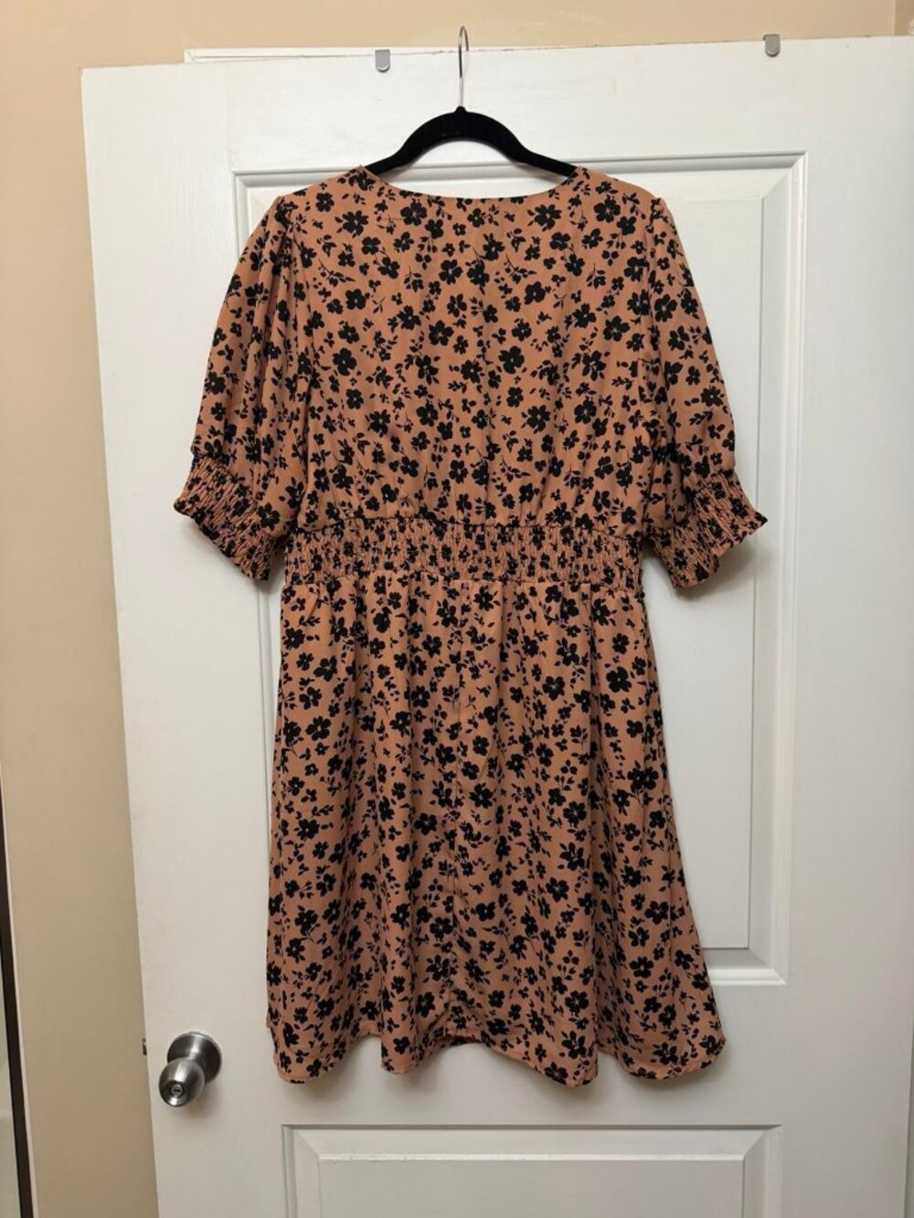 Neck Midi Dress